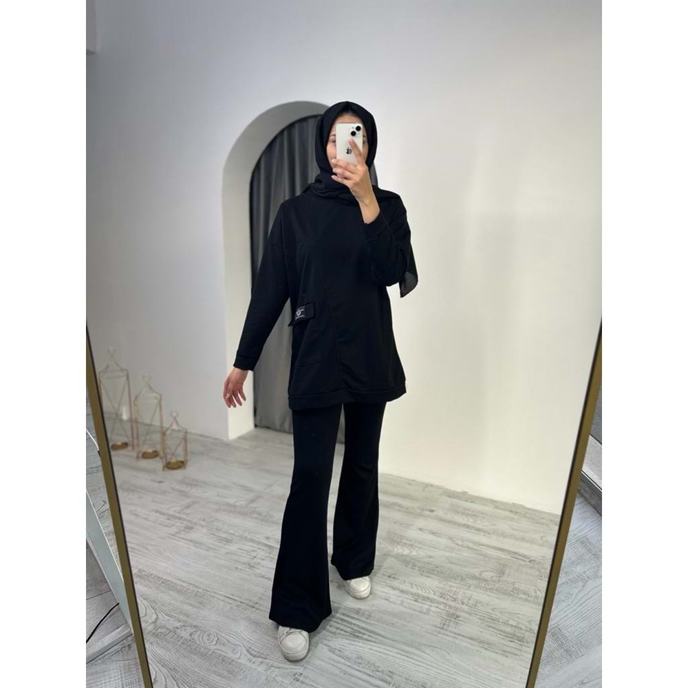 Battal Çelik İspanyol Paça 1633 - Siyah - M - AZRA03668-Siyah-M