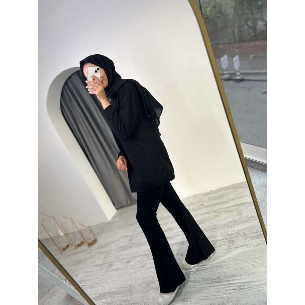 Battal Çelik İspanyol Paça 1633 - Siyah - M - AZRA03668-Siyah-M