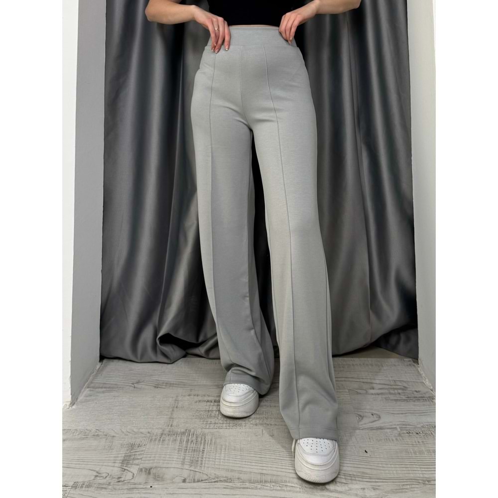 Oysho Çımalı Salaş Pantolon 25272 - Gri - S - AZRA05088-Gri-S