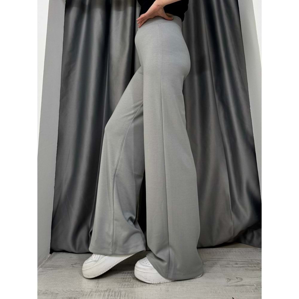 Oysho Çımalı Salaş Pantolon 25272 - Gri - S - AZRA05088-Gri-S