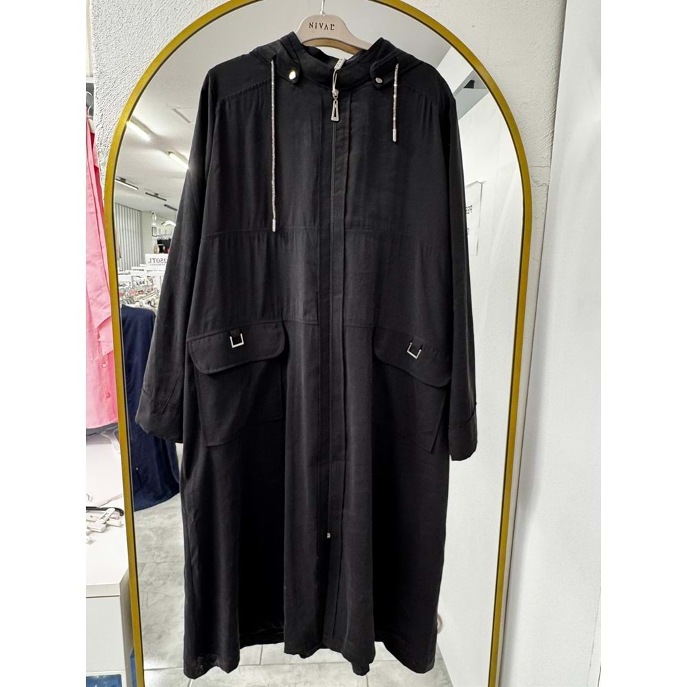 Cep Toklalı Modal Kap 1483 - Siyah - 48 - AZRA06399-52910