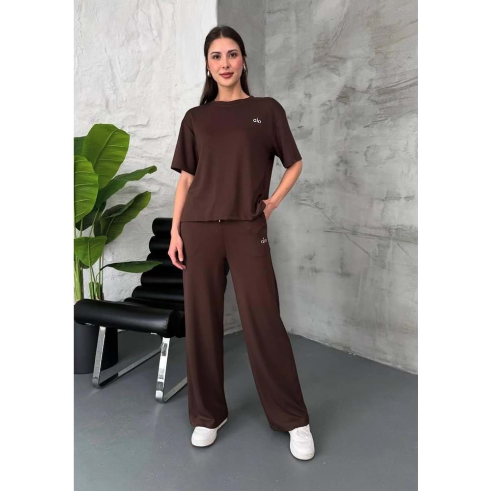 Oysho Kumaş Takım 8511 - Acı Kahve - M