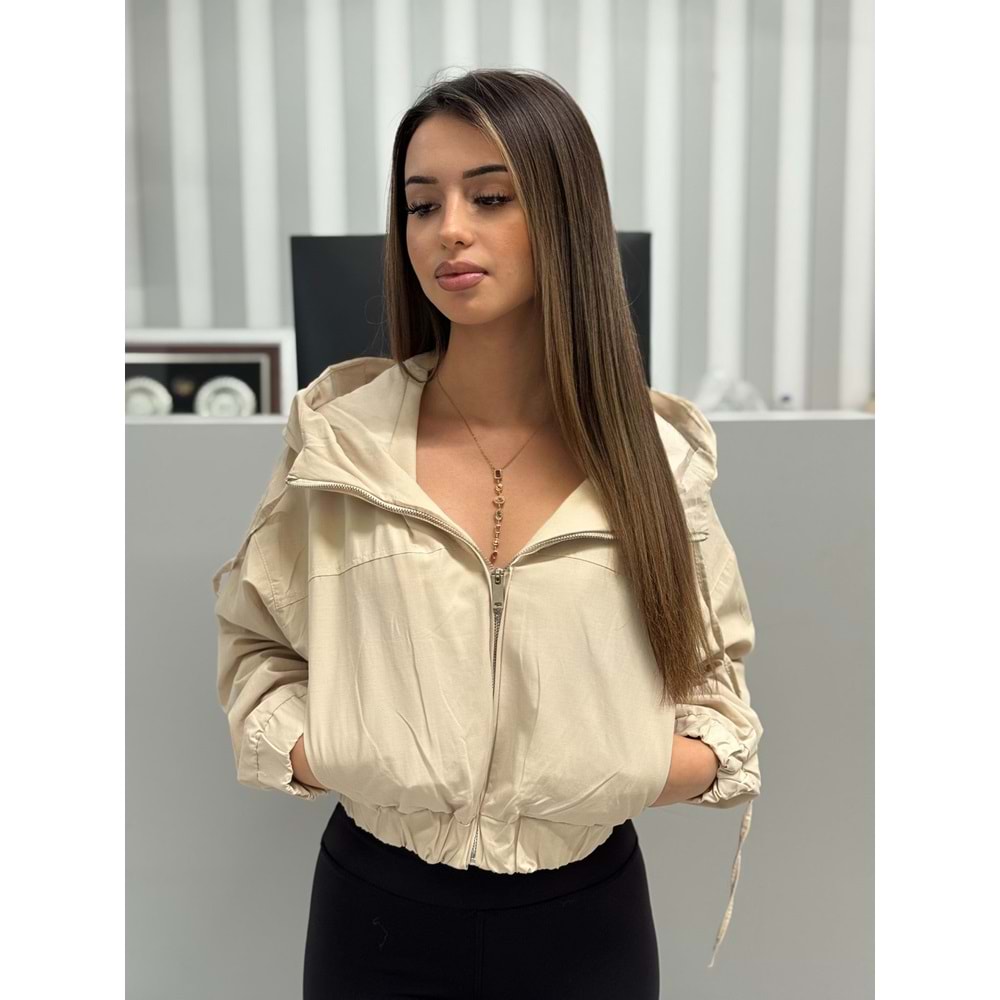 Kısa Yağmukluk 245089 - Bej - L