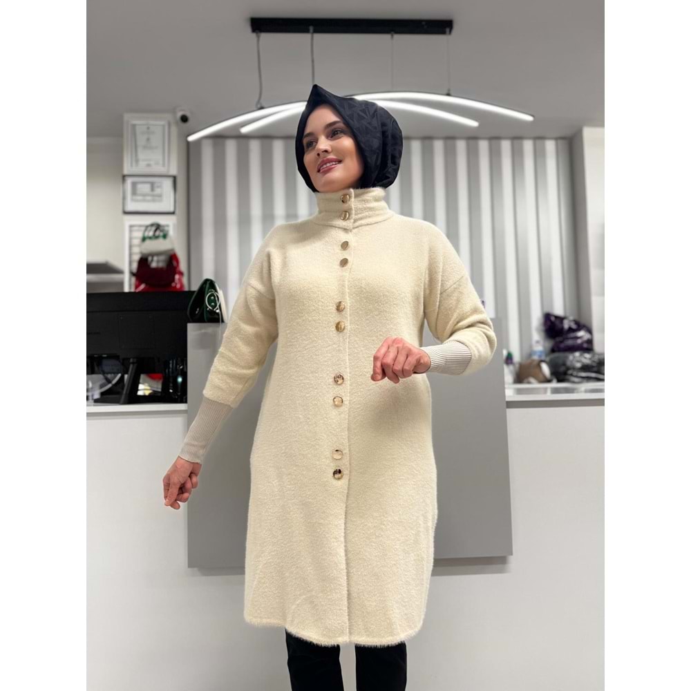 Sakal Hırka 1418 - Bej - TEK BEDEN