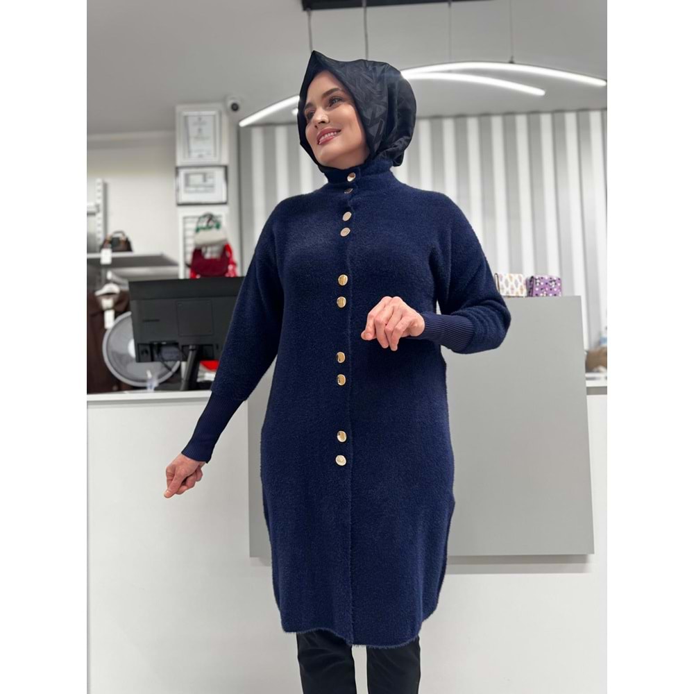 Sakal Hırka 1418 - Lacivert - TEK BEDEN