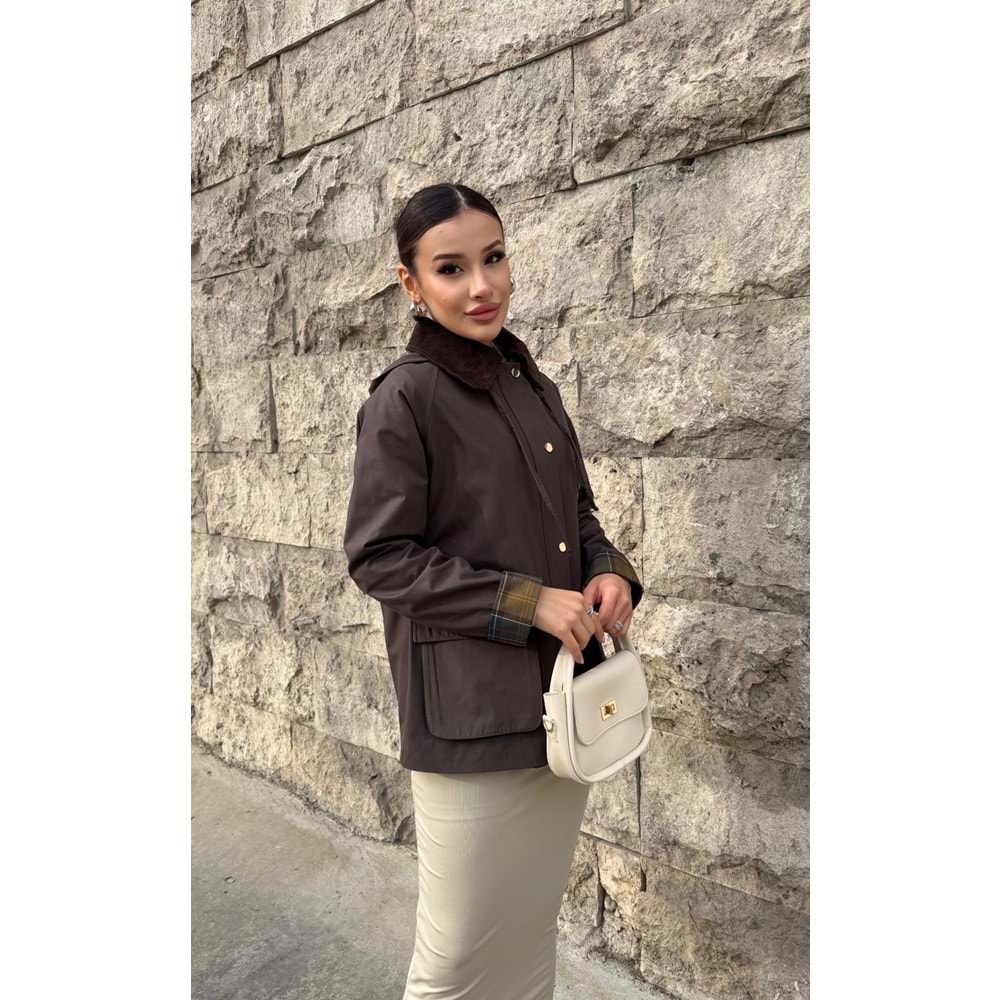 Büyük Cepli Kap 140210 - Vizon - 42 - AZRA07333-Vizon-42