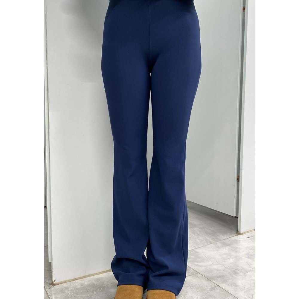 Fitilli İspanyol Paça Pantolon 137 - Lacivert - 40 - AZRA07625-59835