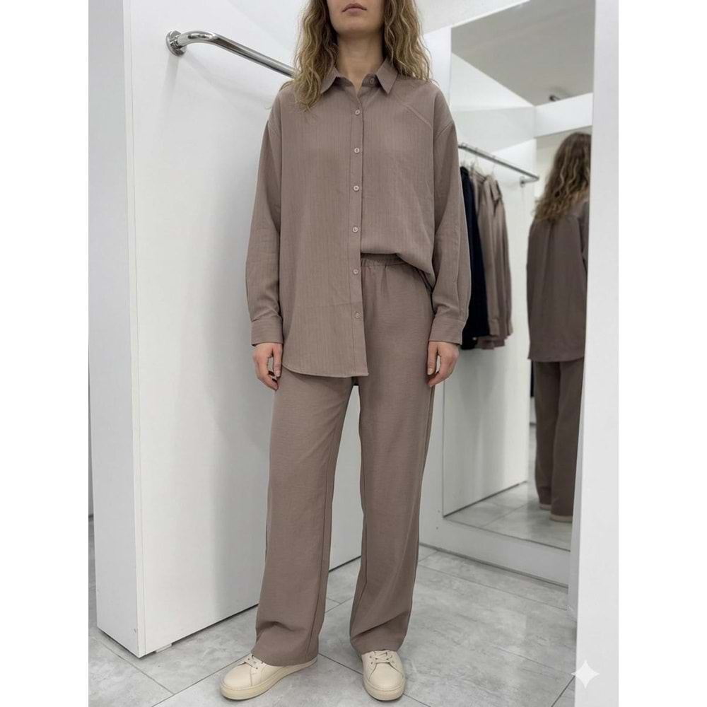 Modal Kumaş Luna Takım 26857 - Vizon - L