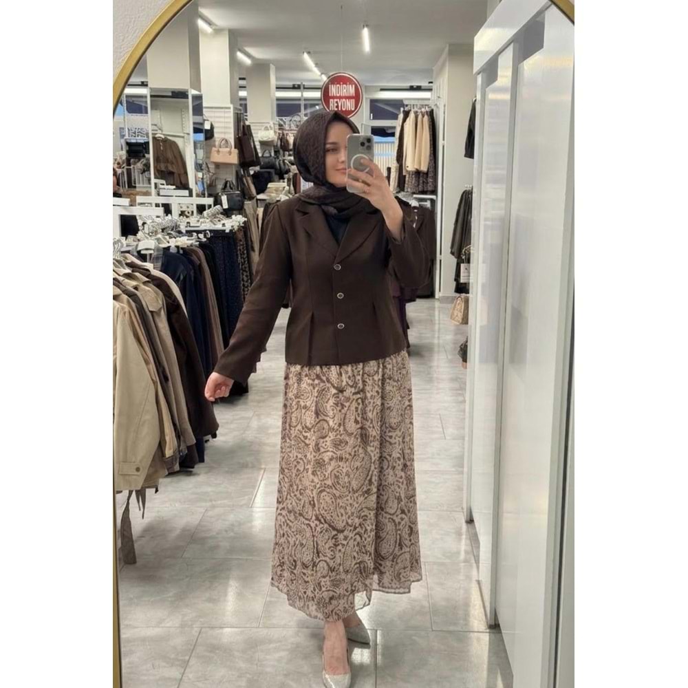 Ceketli Takım 120409 - Acı Kahve - 40