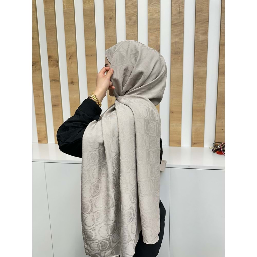 Marka Muadili Şal 1104 - Bej - TEK BEDEN