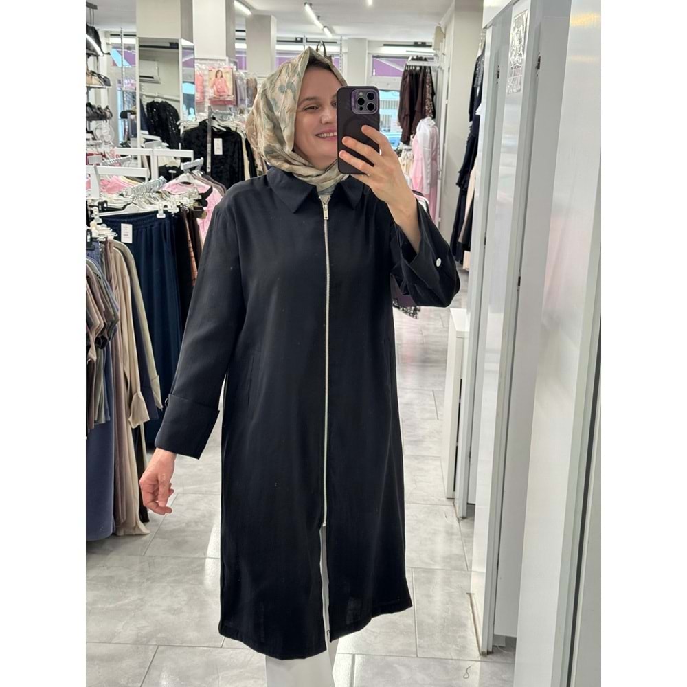 Uzun Kap 24431 - Siyah - L-XL