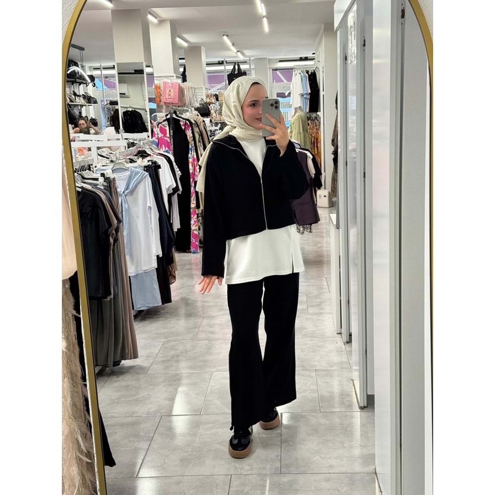 Agnes Pantolonlu Takım 1550 - Siyah - S-M
