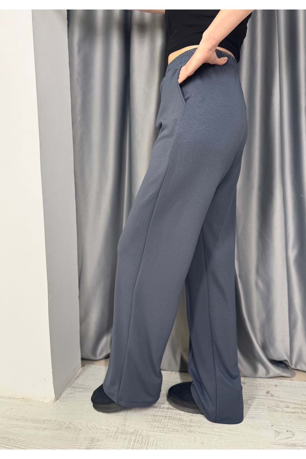 Oysho Salaş Pantolon 24899 - Füme - S