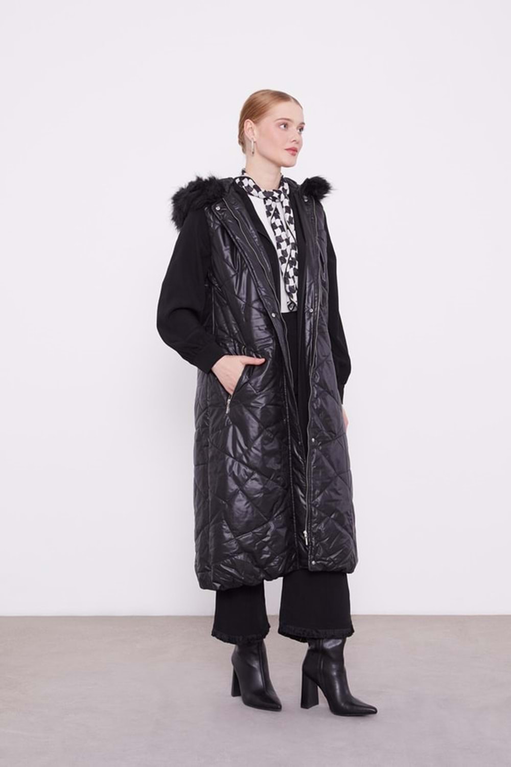 Cam Kırığı Şişme Yelek 710013 - Siyah - 38