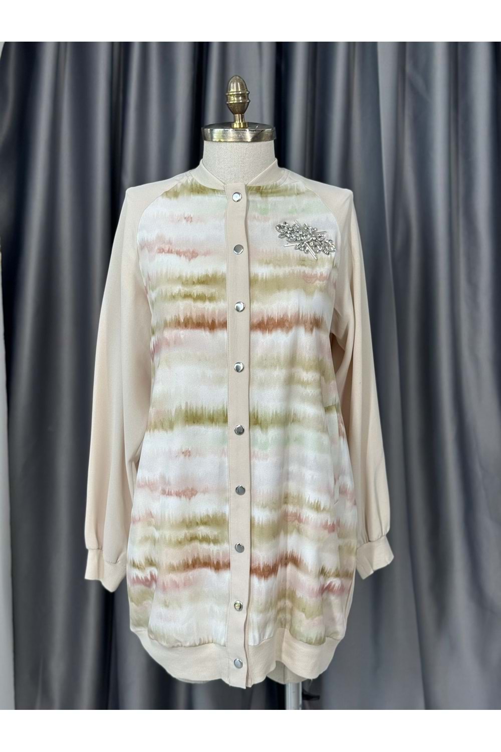 Batik Taşlı Kap 140103 - Bej - 36 - AZRA05693-46890