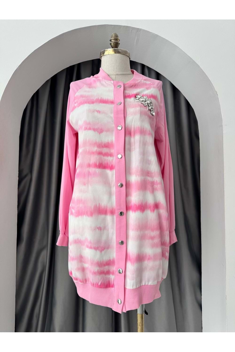Batik Taşlı Kap 140103 - azra fashion - Pembe - 40 - AZRA05693-47134