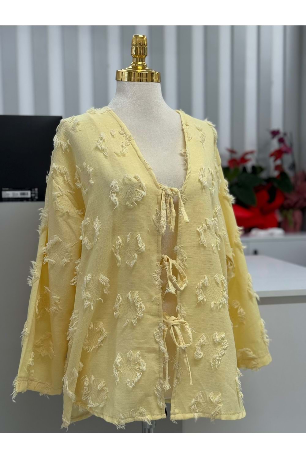 Parça Desen Kap 936 - Sarı - L-XL