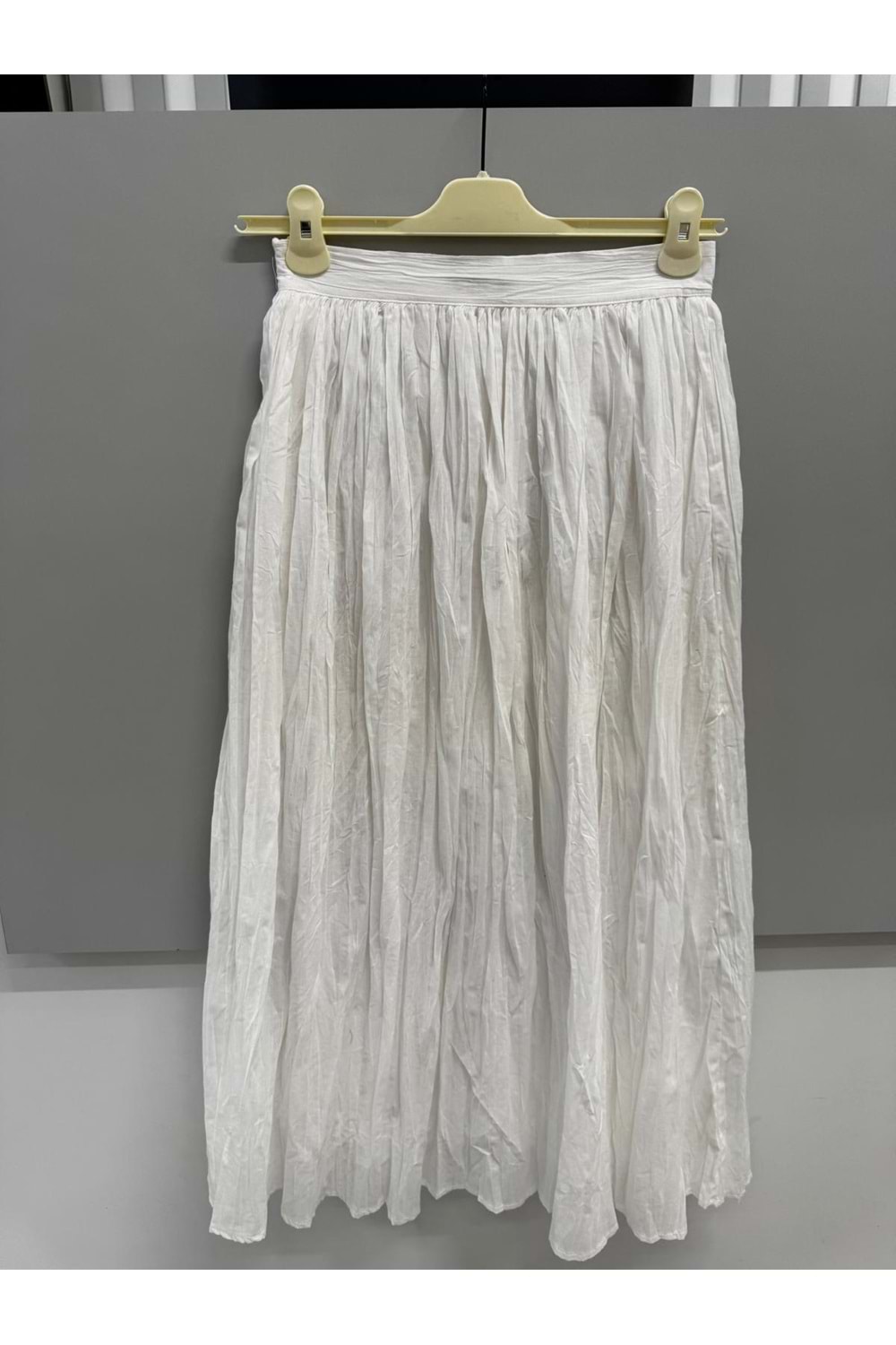 Vual Piliseli Etek 35089 - Ekru - S