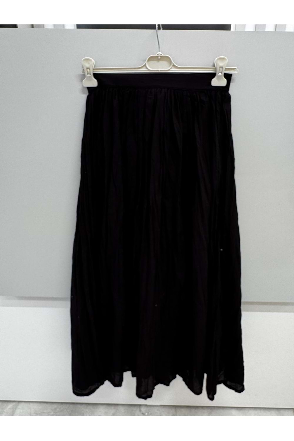Vual Piliseli Etek 35089 - Siyah - L