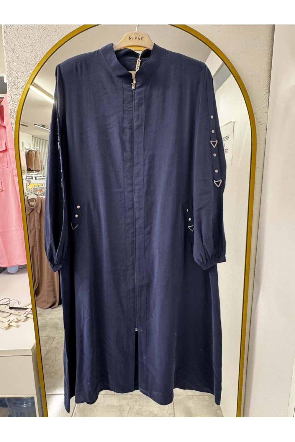 Kolları Zımbalı Battal Kap 1485 - Lacivert - 60