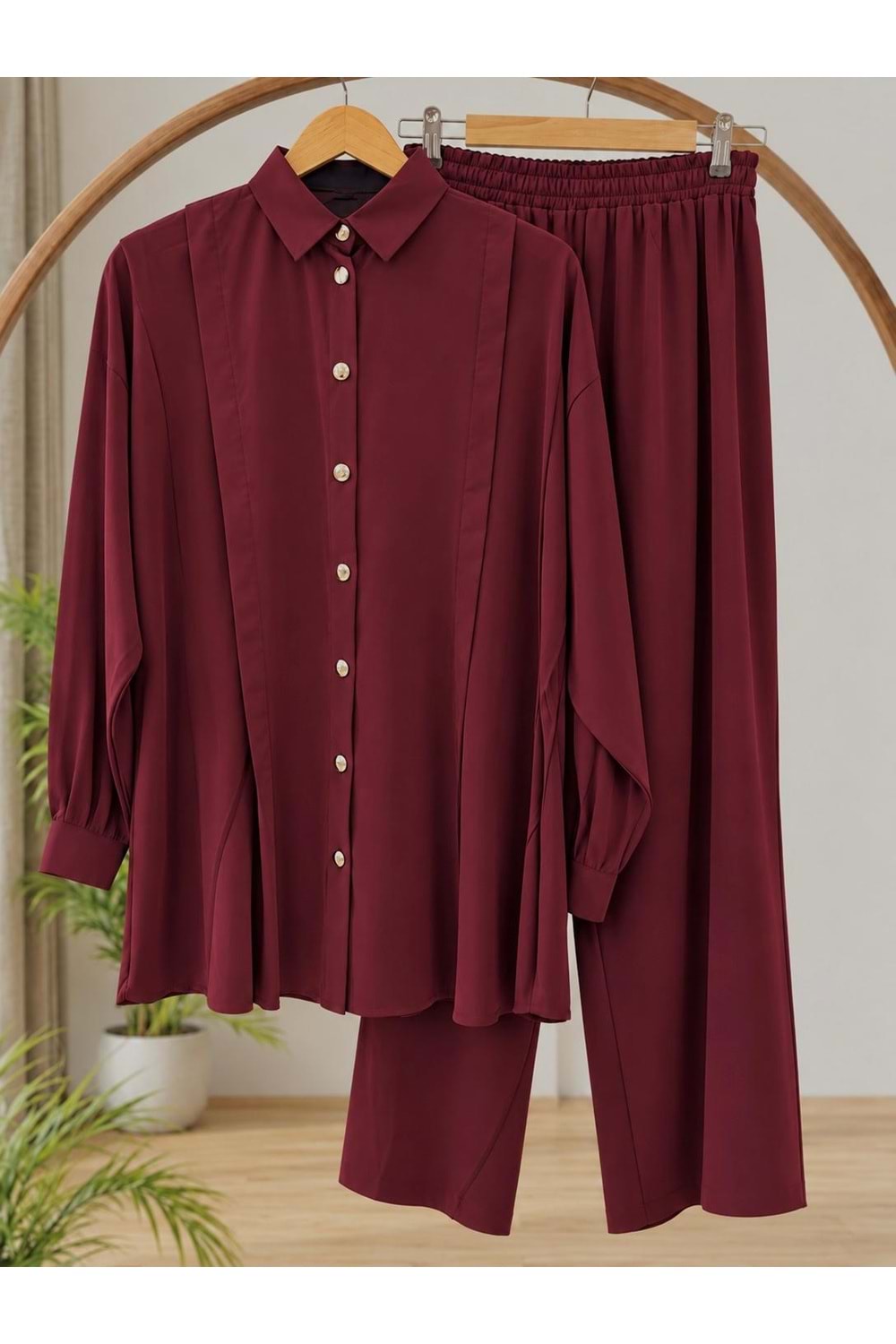 Modal Takım 8183 - Bordo - M