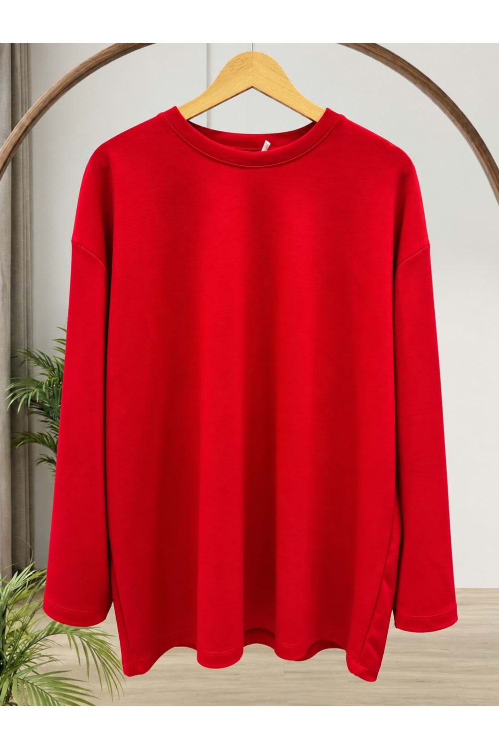 Oysho Salaş Tunik 27134 - Kırmızı - TEK BEDEN