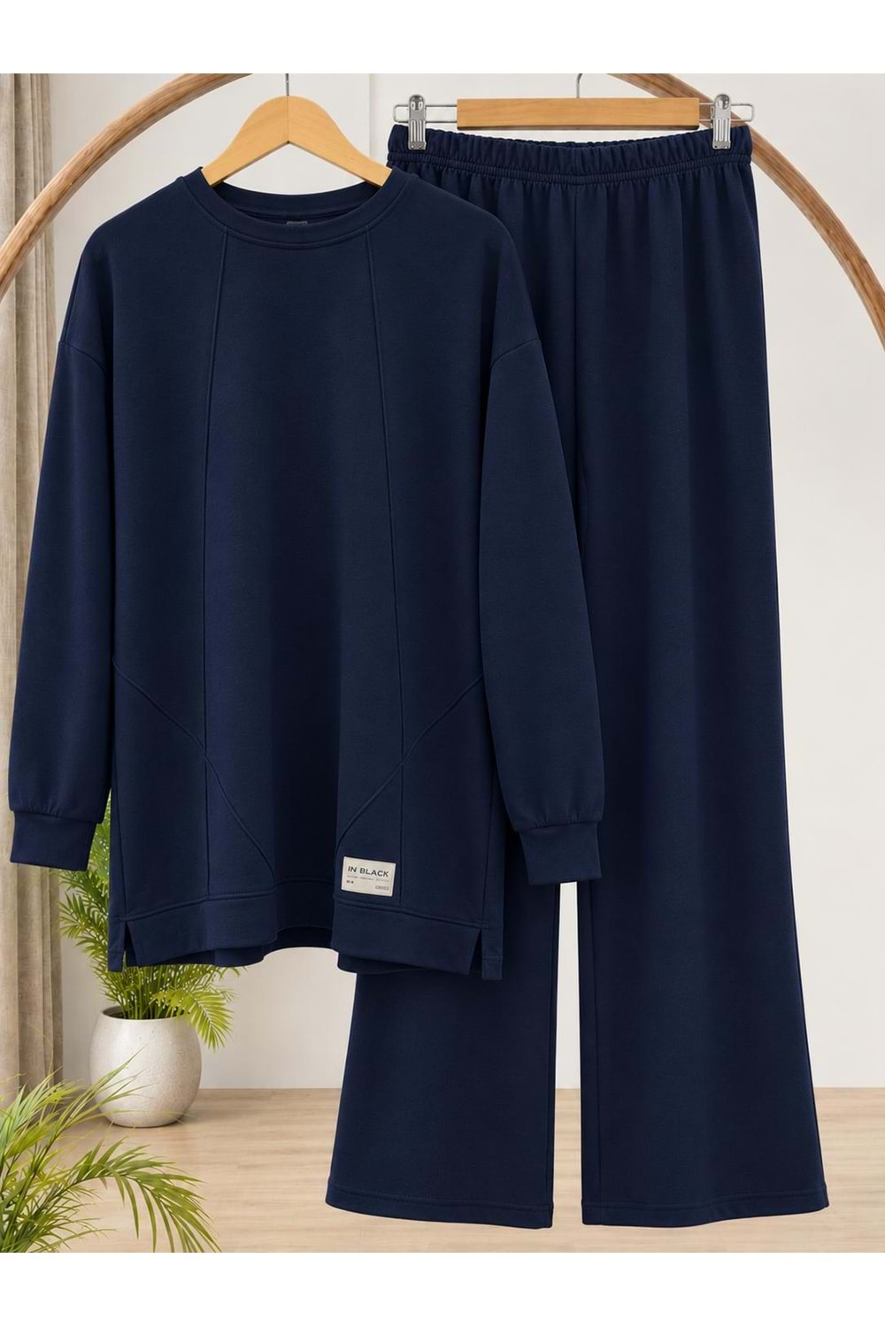 Kampanyalı Çapraz Çımalı Takım 2009 - Lacivert - L-XL - AZRA09225-72057