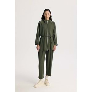 Marc Fermuarlı Basic Takım 6388 - Haki - L-XL - AZRA04958-Haki-L-XL
