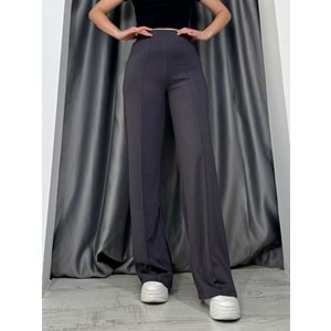 Oysho Çımalı Salaş Pantolon 25272 - Füme - S - AZRA05088-Füme-S
