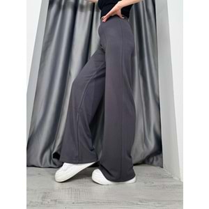Oysho Çımalı Salaş Pantolon 25272 - Füme - S - AZRA05088-Füme-S