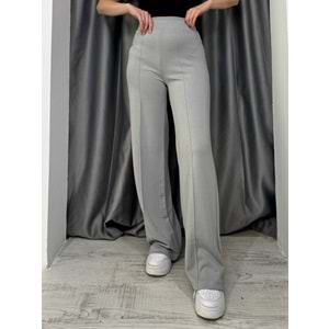 Oysho Çımalı Salaş Pantolon 25272 - Gri - S - AZRA05088-Gri-S