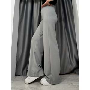 Oysho Çımalı Salaş Pantolon 25272 - Gri - S - AZRA05088-Gri-S