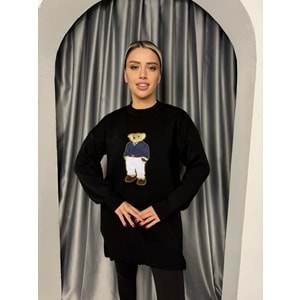 Tedy Kazak 1217 - Siyah - TEK BEDEN