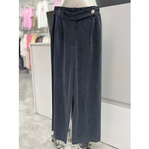 İkoll Modal Kemer Detaylı Pantolon 32815 - Siyah - M - AZRA05499-46064