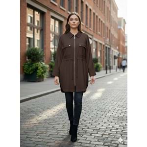 Torba Cepli Kısa Kap 16606 - Kahve Rengi - TEK BEDEN