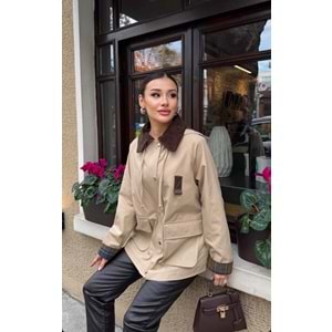 Büyük Cepli Kap 140210 - Bej - 42 - AZRA07333-Bej-42