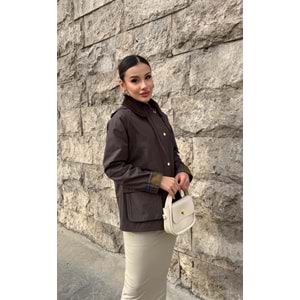 Büyük Cepli Kap 140210 - Vizon - 42 - AZRA07333-Vizon-42