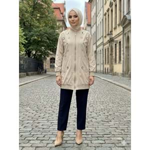 Pullu Boncuklu Kap 1473 - Bej - S-M
