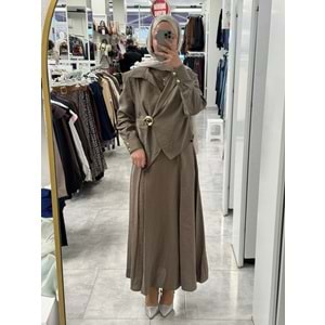 Gold Tokalı Takım 8604 - Haki - XL