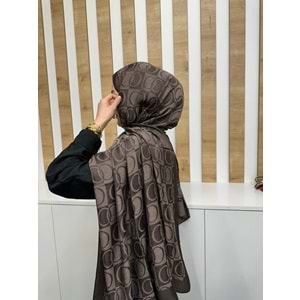 Marka Muadili Şal 1104 - Acı Kahve - TEK BEDEN