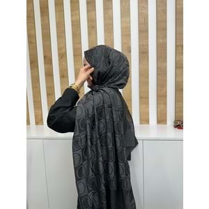 Marka Muadili Şal 1104 - Antrasit - TEK BEDEN