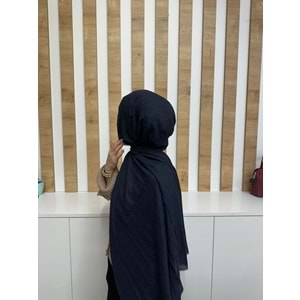 Bambu Şal 1636 - Lacivert - TEK BEDEN - AZRA08232-64299