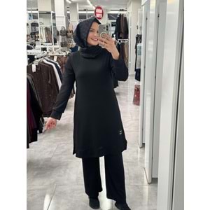 Burgu Kumaş Takım 1928 - Siyah - 44-46 - AZRA08239-64352