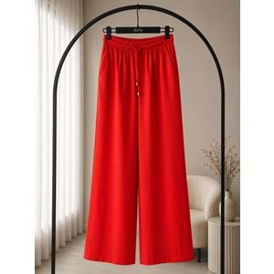 Modal Tensel Pantolon 1278 - Kırmızı - L