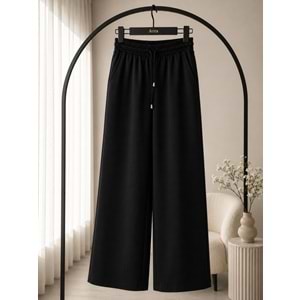 Modal Tensel Pantolon 1278 - Siyah - M