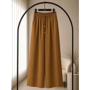 Modal Tensel Pantolon 1278 - Yeşil - M