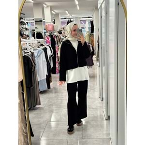 Agnes Pantolonlu Takım 1550 - Siyah - S-M