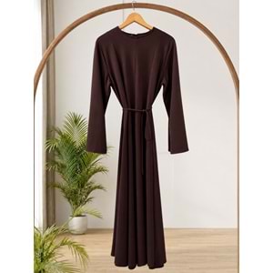 Oysho Parçalı Elbise 2007 - Acı Kahve - L-XL