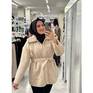 Kapitone Garnili Mont 37913 - Bej - TEK BEDEN