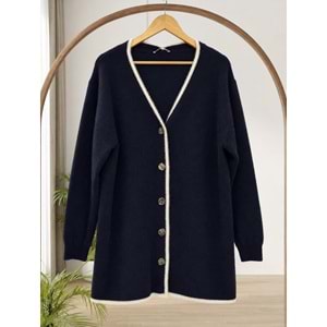 Angora Hırka 26131 - Lacivert - TEK BEDEN